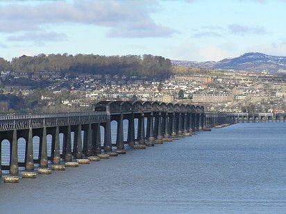 Tay Bridge from Wormit